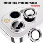 Bling Glitter Diamond Camera Lens Protector Case For iPhone 17 16 15 14 13 12 11 Pro Max Plus Sreen Protectors Film For iPhone17 - Image 2