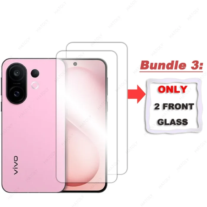 4-in-1 For vivo S30 Pro mini Glass HD Clear Protective Film For vivo S30 Pro mini Screen Protector Glass Camera Lens Protector - Image 3