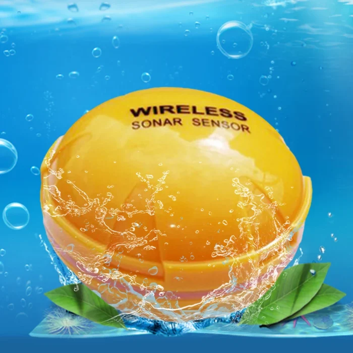 Wireless Depth Echo Sounder 2.4GHZ Bluetooth-Compatible Sonar Alarm Transducer Fishfinder 120FT Depth 90-Degree Radiation Angle - Image 4