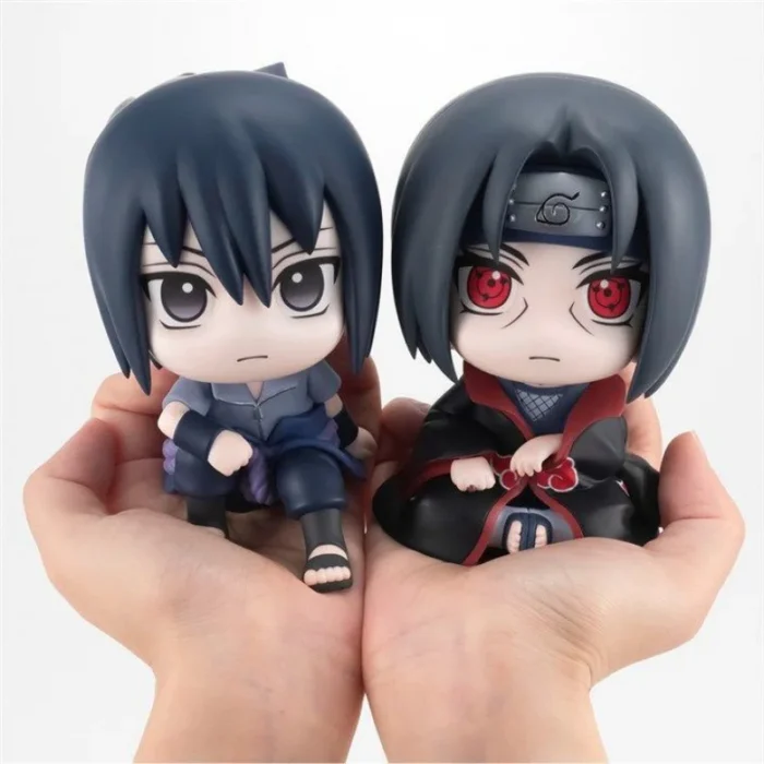 9 CM Anime Naruto Characters Uzumaki Naruto Kakashi Uchiha Sasuke Itachi Cute Toys Q Version Figurals Car Decoration Model Gift - Image 4