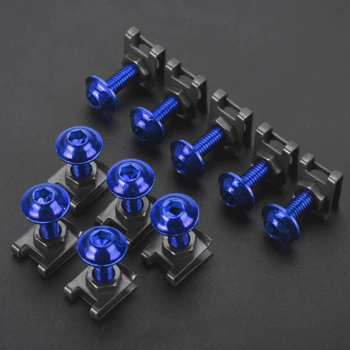For YAMAHA YZF R125 R6 R1 R3 250 450 R25 R15 YZFR3 YZFR6 YZFR125 1999~2018 Fairing Screw Bolts Bodywork Screw Nut 2015 2016 2017 - Image 1