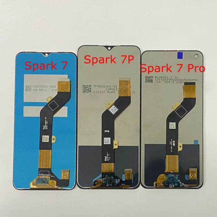 Original For Tecno Spark 7 Display KF6J KF6N LCD Touch Screen Digitizer For Tecno Spark 7P KF7j LCD Spark 7T KF6p 7 Pro KF8 lcd - Image 6