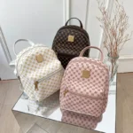 2024 New Fashion Casual Women Mini Backpack Luxury Pu Leather Small Bag School Girl Backpacks style Ladies Cute Travelling