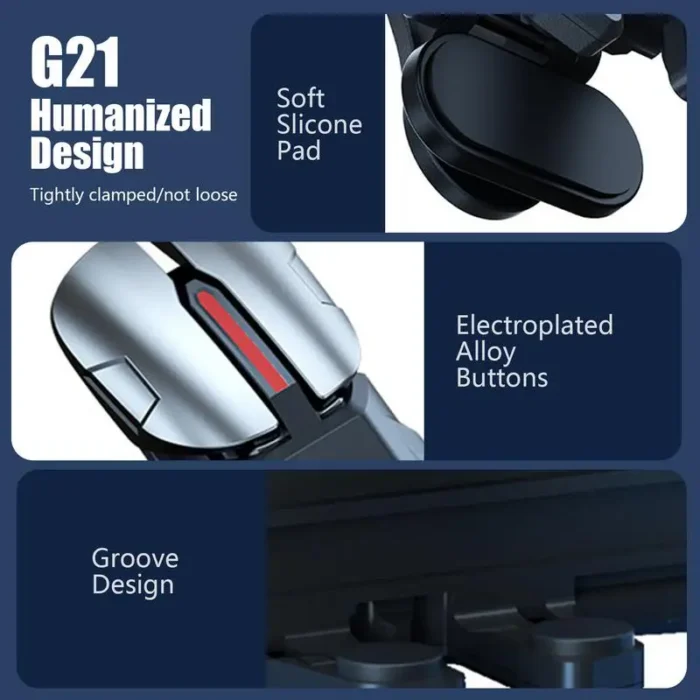 G21 Six Fingers Mobile Phone Game Trigger Universal Gamepad Joystick Smart Phone Game Joystick For Game Controller - Image 4