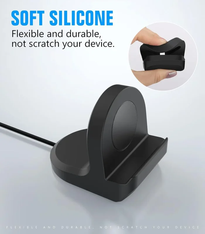 Stand For Samsung Galaxy Watch 8 7 6 Classic 47mm 43mm Watch 5 Pro 44mm 40mm Charging Cable Cradle Dock Bracket Base Holder - Image 3