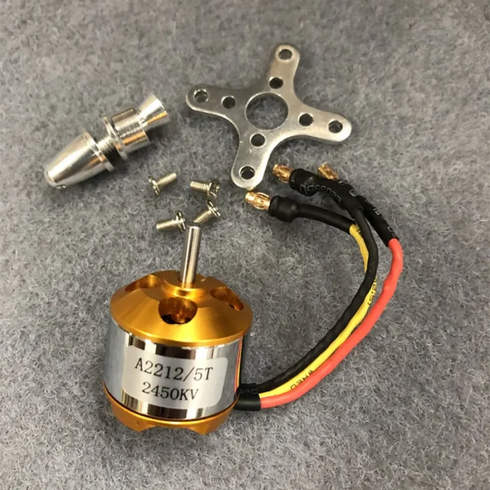 1pcs A2212 Brushless Motor 930/10001200/1400/1800/2200/2450/2700KV For RC Aircraft Plane Multi-copter Brushless Outrunner Motor - Image 1