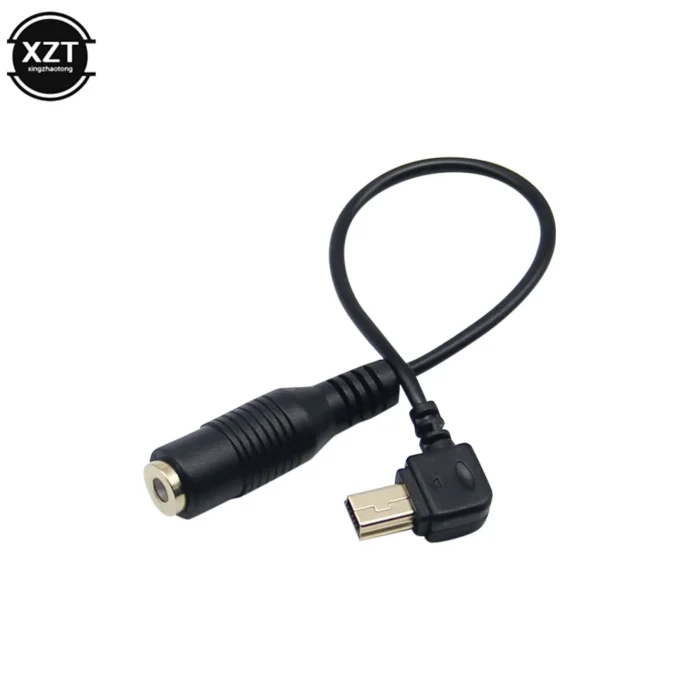 3.5mm Microphone Mini USB External Mic Audio Adapter Transfer Cable Wire For GoPro Hero 4 3+ Action Camera Accessories - Image 1