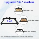 Laser engraving machine for metal and wood printer laser cutting machine DIY Laser machine frame kit - Image 3