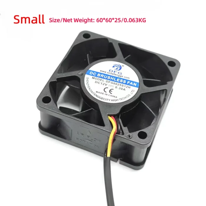 3pin Three Wire 12VDC Fan PS/MPS 3VKA Solar Hybrid Inverter Components and parts to replace Inverter 01 Error Code Alarm - Image 5