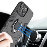 For OPPO K9X K9S K9 Pro 5g Back Cover Phone Case Shockproof Armor Anti-Fall Metal Ring Holder Magnetic Protect Coque Cases - Image 5