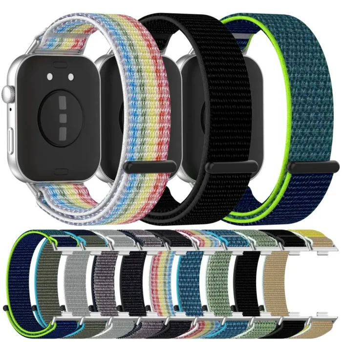Nylon Loop Strap for Huawei Watch Fit 3 Adjustable Elastic Bracelet Replacement Watchband for Huawei Watch Fit 3 Band Accessory - Image 2