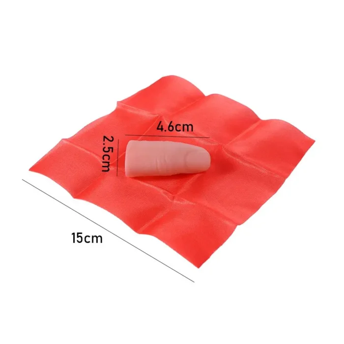 Kid Gifts Funny Toys Close-Up Street Trick Magic Props Magic Tricks Finger Magic Tricks Scarf Disapper Magic Finger Thumb Tip - Image 6