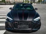 Forged Carbon Fiber Vinyl Wrap Auto Motorcycle Adhesive Vinyl Air Bubble Free Silver Blue Black Forged Carbon Car Wrapping Film - Image 2