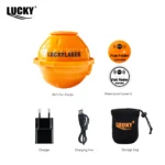 Lucky-Wireless Sonar Fish Finder Sea Fish Detect Portable Sounder WIFI 135ft (45m) Depth IOS Android FF916 - Image 4