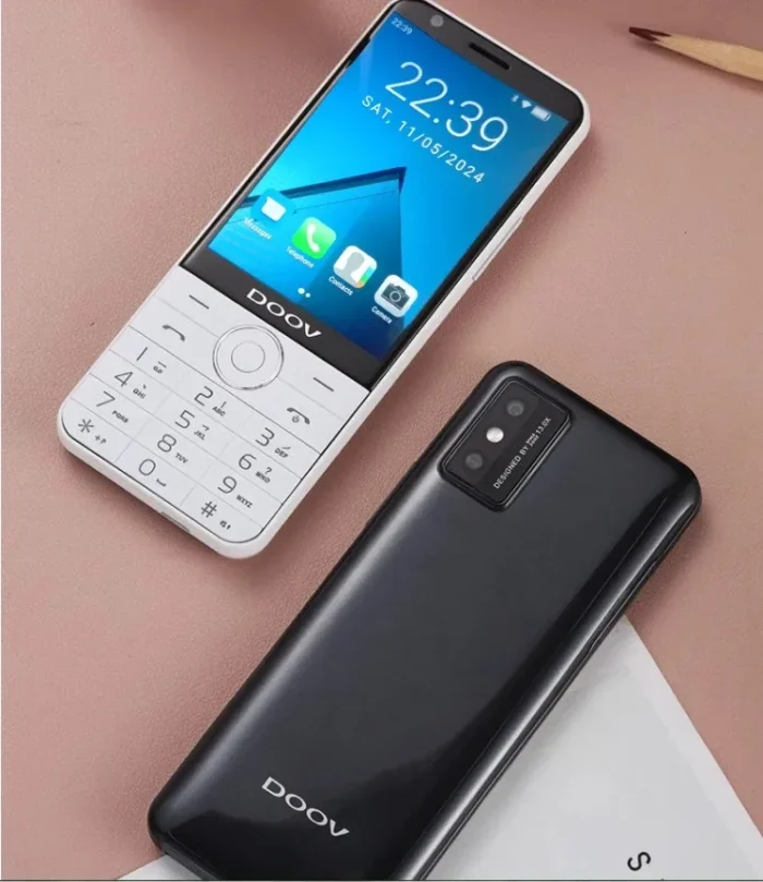 DOOV R17 PRO Smart Mobile Phone Touch Screen 4G Whatsapp Android 13 Keypad Phones 3.54" 4GB 64GB 2300mAh Hebrew keyboard 2 - Image 1