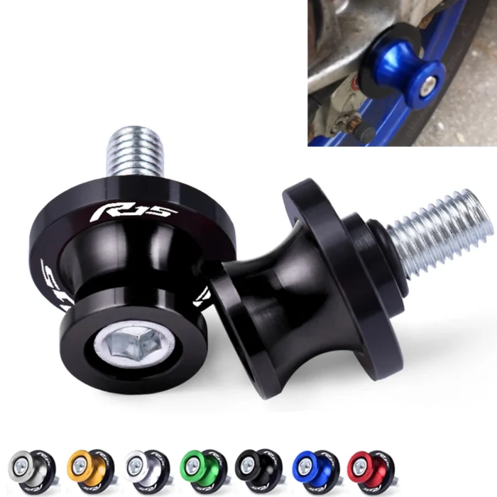 R15 Swingarm Spools Stand Screws Slider Motorcycle Accessories For Yamaha YZF-R15 YZFR15 YZF R15 V3 V4 2022-2013 2014 2015 2016 - Image 1