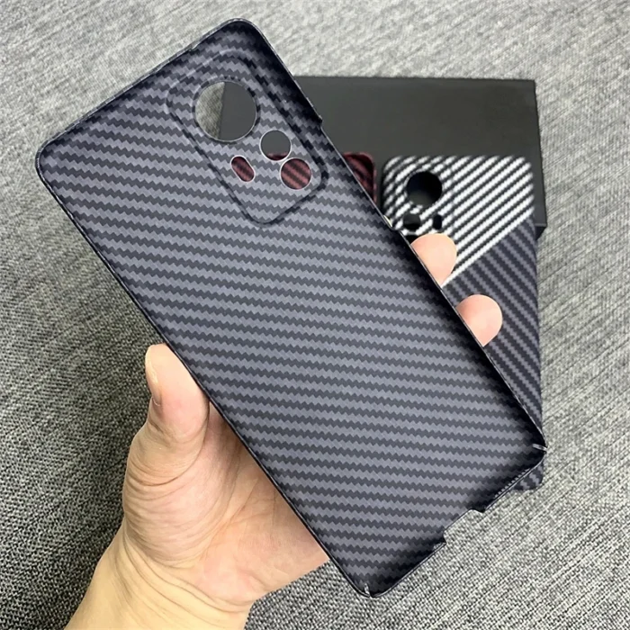 Ultra-thin hard carbon fiber protects the rear cover For Xiaomi Mi 12T 12 Pro Mi 12S Pro 12S Ultra 12X Full Cover Shell - Image 3