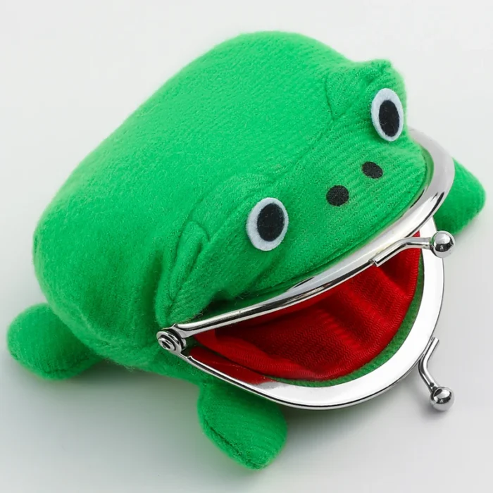 Naruto Adorable Anime Frog Wallet Coin Purse Key Chain Cute Plush Frog Cartoon Cosplay Purse for Women Bag Accessorie - Image 6