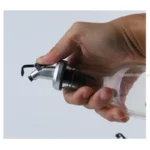 Plastic Baking Paint Fashion Silver Oil Dispenser Soy Sauce Vinegar Bottle Head Oil Bottle Nozzle Oil Bottle Plug Kitchen Tools - Image 6