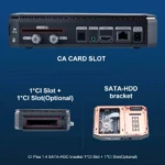 GTMEDIA GTX Combo 4K/8K UHD Smart TV Box Android 9.0+DVB-S/S2/S2X+T/T2+C/C2,2GB+32GB,CA Card Slot&CI+1.4,SATA-HDD,BT4.1 Decoder - Image 4
