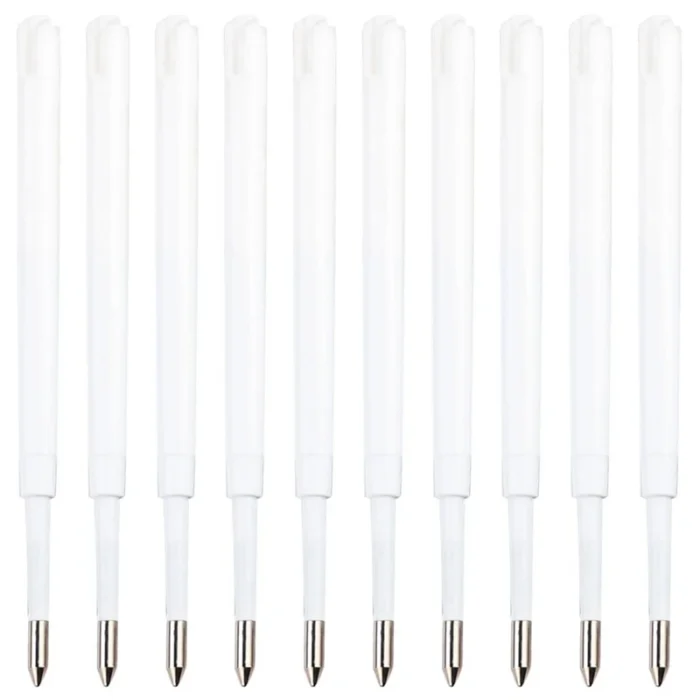10Pcs 9.8cm /3.9 In Ballpoint pen Refills Black blue 1mm Refills Replacement For ballpoint pen - Image 1