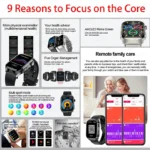 2025 New For XIAOMI Uric acid Blood lipids Smart Watch Men ECG+PPG Blood pressure Blood oxygen Bluetooth Call Health Smartwatchs - Image 3