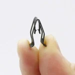 10Pcs Universal Car Front Console Dash Dashboard Auto Trim Metal Retainer Black Rivet Fastener Clips Metal Clip Car Dashboard - Image 4