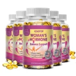 Kenofor Women's Menopause Supplement - For Night Sweats, Hot Flashes, and Mood Support - 120 Capsules, Non-GMO