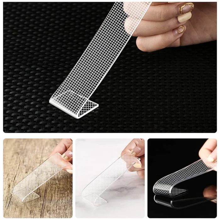 1-10m Ultra-strong Double-sided Adhesive Nano Tape Clear Removable Waterproof Extra Strong Sticky Strip Heavy-duty Two Side Tape - Image 4