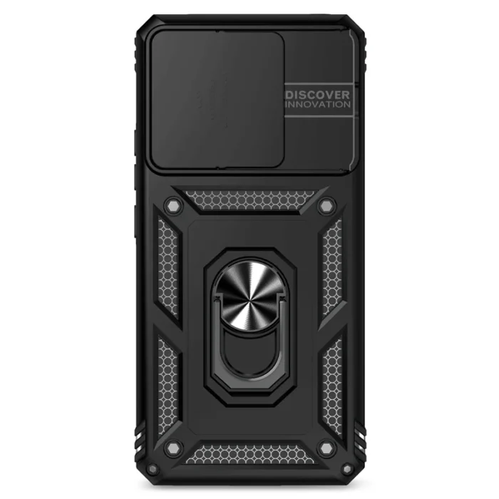 For Xiaomi Redmi Note 14 4G Case Shockproof Armor Car Holder Magnetic Ring Phone Cover For Redmy Note14 4G Camera Protect Fundas - Image 2