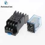 1set MY4NJ 14PIN 4DPDT Electronic Micro Mini Electromagnetic Relay 5A Coil With PYF14A Socket Base DC12V DC24V AC110V 220V 380V - Image 4