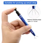 4-Claw IC Chip Extractor Remover Tool Precision Parts Grabber Extractor Pick Up Puller for Electronic Component Nuts Repair Tool - Image 2