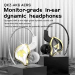 2026Newest QKZ AK6-Ares Earphone Original Copper HiFi Sport Headphones Bass Stereo Headset Music Earbuds With Box fone de ouvido - Image 2