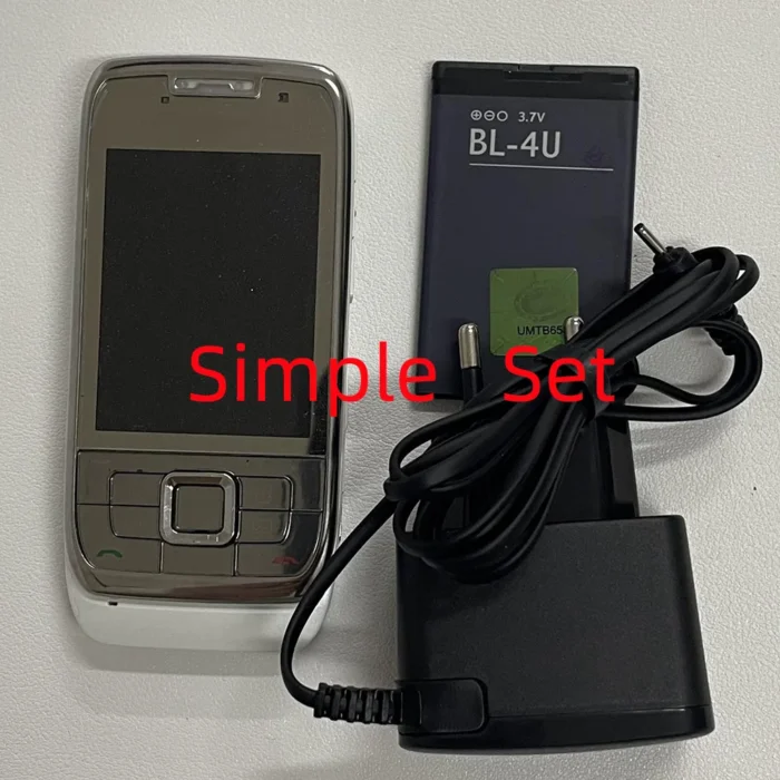 Original E66 Mobile Cell Phone 2G 3G Unlocked Symbian OS Smartphone Hebrew Arabic Russian Keyboard. Made in Finland on 2008 Year - Image 5