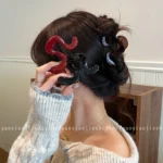 Simple Irregular Hair Catch Clip Shark Clip Women's Premium 2025 New Hairpin Back Head Hair Accessories Hairpin Elegant - Image 2