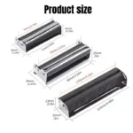 New Portable 70/78/110 MM Mini Metal Manual Rolling Machine Paper Tobacco Hand Roller Cigarette Maker Gadgets for Men Gift - Image 2