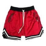 Summer th short pants mesh sports basketball shorts men's runng trag breathable fitness five pants loose type - Image 2