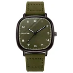 Vintage Square Dial Leather Belt Wristwatch Brand Quartz Watch Youth Student Watch Casual Fashion Men Women Gift Clock Wholesale - Image 6