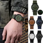 Fashion Luxury Design Men Watches Luminous Hand Wind Alloy Men's Watch Exquisite Compact Wrist Watch Men Relogios Masculino - Image 2