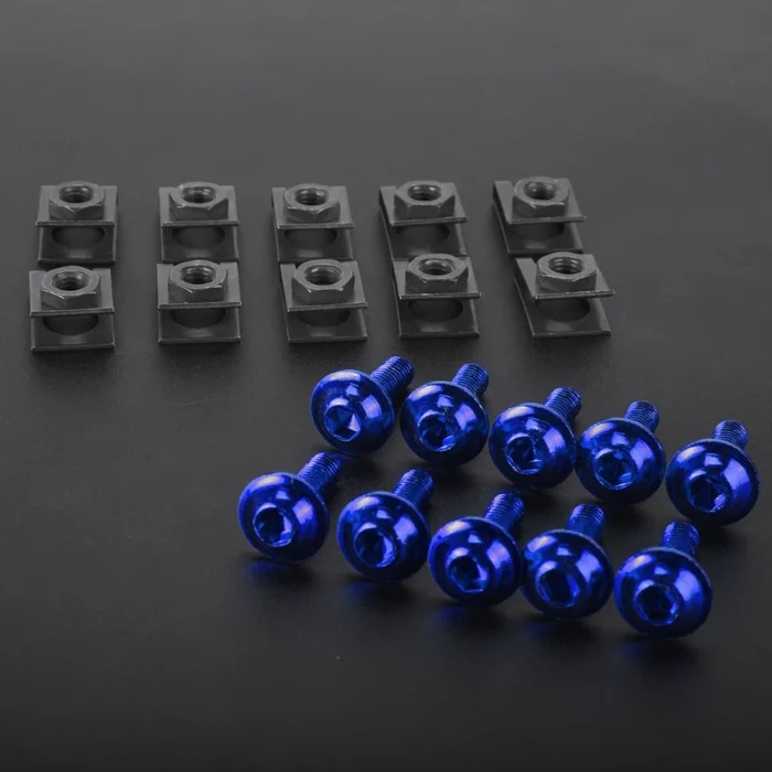 For YAMAHA YZF R125 R6 R1 R3 250 450 R25 R15 YZFR3 YZFR6 YZFR125 1999~2018 Fairing Screw Bolts Bodywork Screw Nut 2015 2016 2017 - Image 2