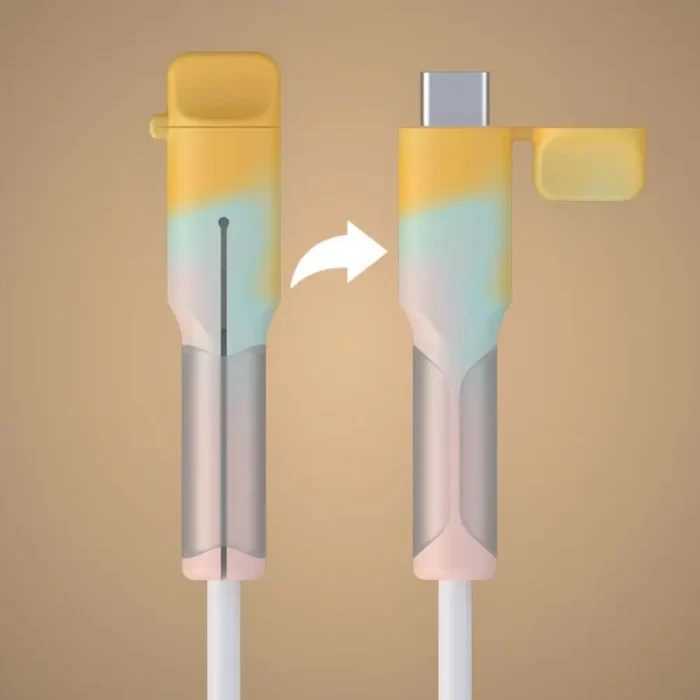 New Cable Protector Soft Silicone Cover Type C Charger Cable Protector Practical Accessories - Image 5