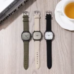 Vintage Square Dial Leather Belt Wristwatch Brand Quartz Watch Youth Student Watch Casual Fashion Men Women Gift Clock Wholesale - Image 5