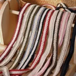 1.5CM Wide Color Cotton Braid Weaved Ribbon Frills Lace Collar Trim Fringe For Curtains Apparel Fabric Headwear Sewing DIY Craft - Image 2