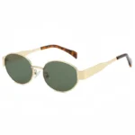 Retro Steampunk Sun Protection Sunglasses Vintage New Women's Metal Oval Sunglasses Ladies Classic UV400 Sunscreen Eyewear - Image 4