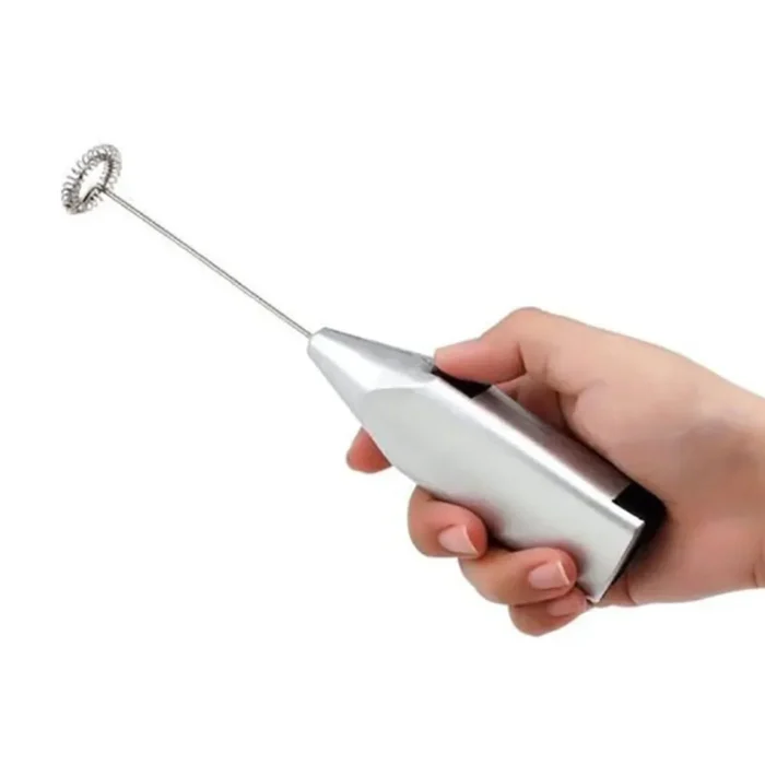 Household Mini Stainless Steel Electric Handheld Egg Beater Cappuccino Latte Coffee Foamer Hot Chocolate Drink Mixer - Image 1