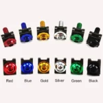 10Pcs Motorcycle Fairing Bolts M5 Screws and Nuts Fastener Clips Multi-Color Aluminium Fastening Kit Modification Accessories - Image 5