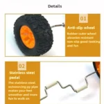 Creative Bird Parrot Balance Car Intelligence Training Toy Mini Bicycle Wheels Roller for Small Medium Birds Pet Supplies Toys - Image 4