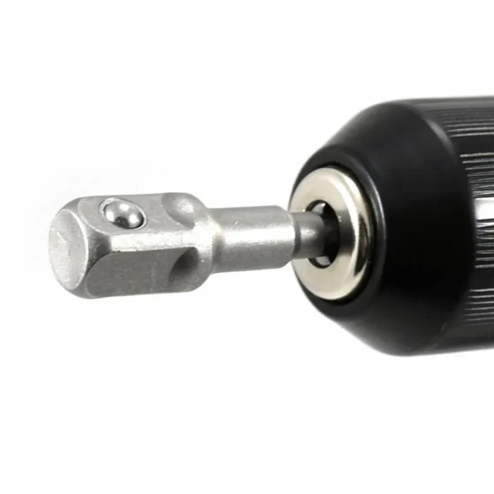 3Pcs Impact Socket Adapter 1/4 3/8 1/2 Inch Nut Driver Sockets Hex Shank Extension For Screwdriver Handle Tool - Image 3