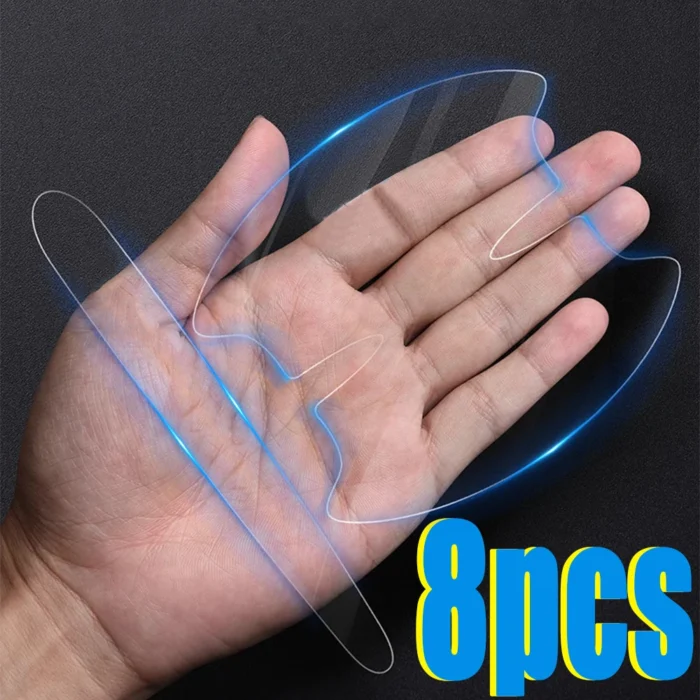 Car Anti Scratch Stickers Transparent Door Handle Bowl Protection Stickers Auto Grips Tape Paint Protection Stickers Decals - Image 1