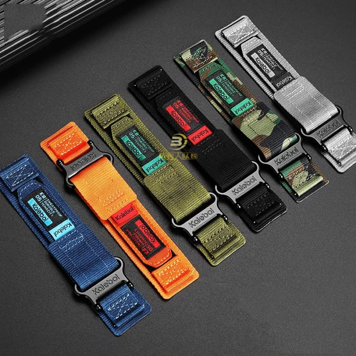 For Casio Watch Canvas Strap PRW-6900 PRW-6800 PRW-3400Y Waterproof Sports Mountaineering Nylon Strap 23mm Interface Width - Image 6